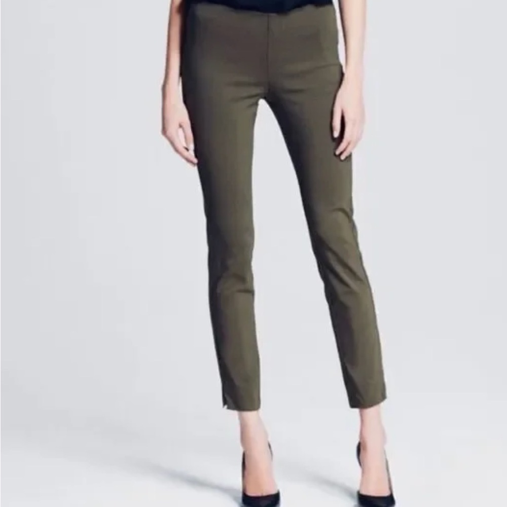 Who What Wear Olive Ankle Pants